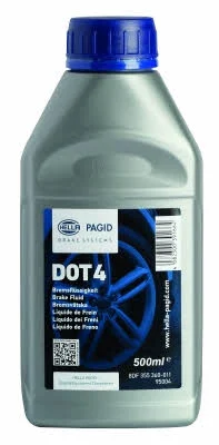 Гальмівна рідина BRAKE FLUID HELLA-PAGID