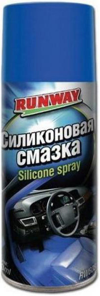 Мастило для гумових ущільнювачів Silicone Spray RUNWAY RW6085
