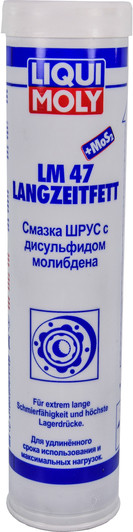 Мастило для ШРКШ та підшипників LM 47 Langzeitfett + MoS2 LIQUI MOLY 7574