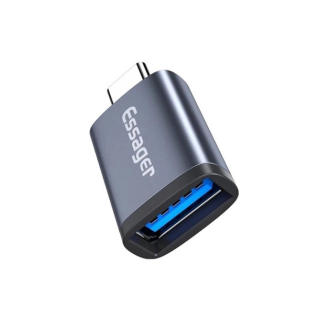 Адаптер Essager Soray OTG (USB Female to Type-C Male) USB3.0 Adaptor grey (EZJAC-SRA0G) Essager EZJAC-SRA0G
