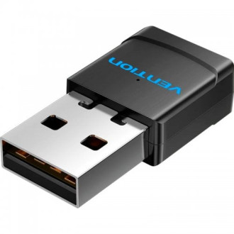 Адаптер Vention USB Wi-Fi Dual Band Adapter 2.4G/5G Black (KDSB0) Vention KDSB0
