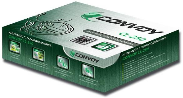Інтерфейс склопідіймача Convoy CL-250