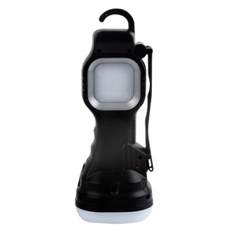 Ліхтар QUANTUM кемпінговий перезарядний Stalker 3W LED+COB solar з USB QUANTUM QMFL3020