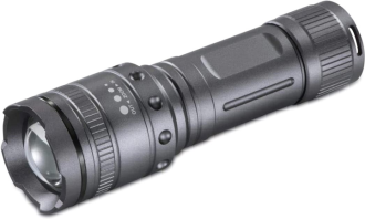 Ліхтар ручний на батарейках Hama Ultra Pro LED Torch, AAAx4, 1000лм, 10Вт, LED, 4 функції освітлення, чорний HAMA 00185801