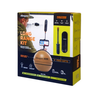 Ехолот в подарунковому комплекті DEEPER CHIRP+ 2.0 Smart Sonar CHIRP+ 2.0 Long range bundle (2024 summer bundle)