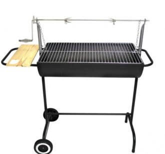 Мангал з рожном на колесах (барбекю) для пікніка, риболовлі <AXXIS> AXXIS
