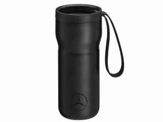 Чашка (термо)  To Go 0,35 л чорна Mercedes