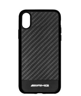 Чохол для iPhone X / XS "карбон" Mercedes