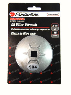 FORSAGE Головка-знімач масляного фільтра кришка 73мм х 14гр в блістері Forsage F-10687314