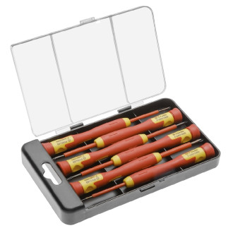 HOEGERT Набір прецизійних ізольованих викруток 1000 V, 6 шт. HOEGERT SL/PH 