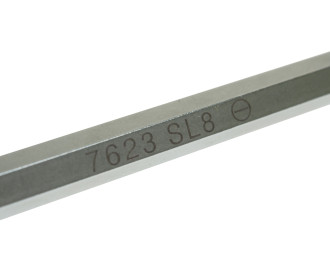 JTC Викрутка ударна шліцьова SL8.0 х 250мм