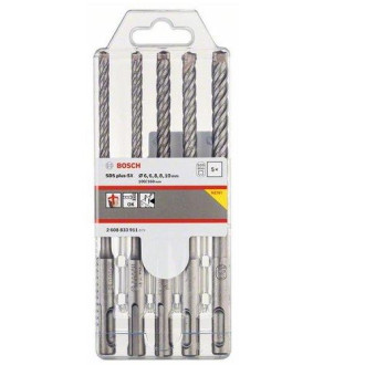 Набір бурів Bosch SDS plus-5X, 5 шт.