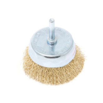 FORSAGE Кордщітка чашоподібна латунна для дрелі 75мм F-BCR003