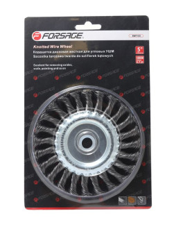 FORSAGE Кордщітка дискова стальна вита для ВШМ 200мм, в блістері F-BWF108