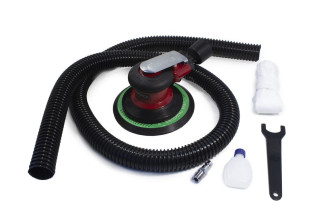 FORSAGE Пневмошліфувальна орбітальна машинка з примусовою системою пиловідведення 6''(150мм,10000об/хв, 128л/хв,6.3Bar) FORSAGE F-RP7336S