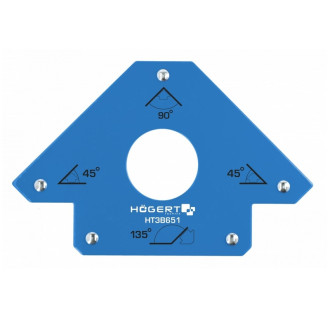 HOEGERT Магнітний тримач 155 x 102 x 18 для зварювальних робіт HOEGERT 22.5 (HT3B651)