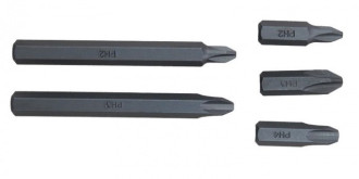 ROCKFORCE Біта хрестоподібна PH.4х80ммL, 5/16" ROCKFORCE RF-151804