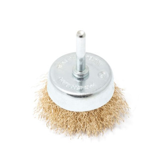 ROCKFORCE Кордщітка чашеподібна латунна для дрилі 50мм RockForce RF-BCR002