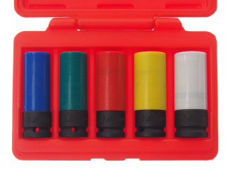 Набір ударних головок для литих дисків 17-23мм 5од.