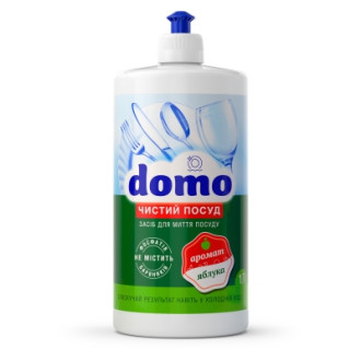 Засіб для миття посуду DOMO "Яблуко" флакон с дозатором XADO