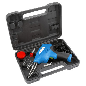 Трансформаторний паяльник з аксесуарами HOEGERT 200 Вт (HT2C311)