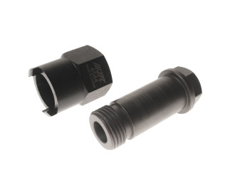 Пристрій для заміни гайки форкамери