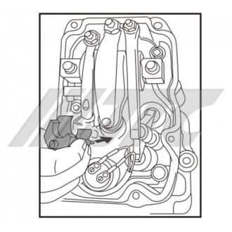 Пристрій для регулювання форсунок