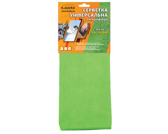 Мікрофібра рушник 30X40 зелений LAVITA LA1503043