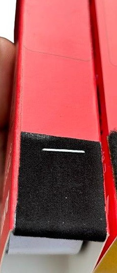 Антискрипна ущільнююча стрічка ULTIMATE "Тонкий велюр" 25x6000x1,5мм ULTIMATE 70710600049