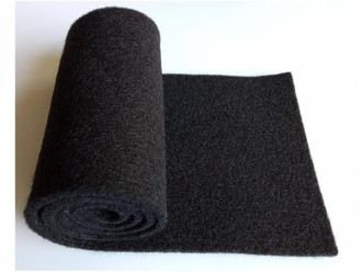 Карпет ULTIMATE CARPET EXTRA B-500 BLACK декоративний звукопрозорий матеріал 1700x20000x3мм ULTIMATE 70710601663