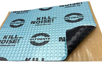 Вібропоглинаючий лист ULTIMATE CONSTRUCT 500x350x4мм ULTIMATE 70710602984