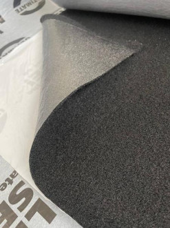 Карпет ULTIMATE PRO FIT BLACK з клейовим шаром 1000x10000x3мм ULTIMATE 70710602355