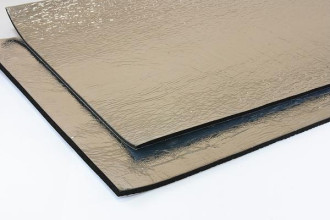 Шумоізоляційний лист ULTIMATE SOFT з клеєм металізованим 500x750x6мм ULTIMATE 7075539