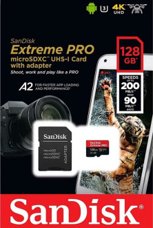 Карта пам'яті SanDisk 128Gb Class 10