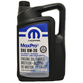 Олива моторна Chrysler MaxPro+ 0W-20 5 л MOPAR 68524013AA